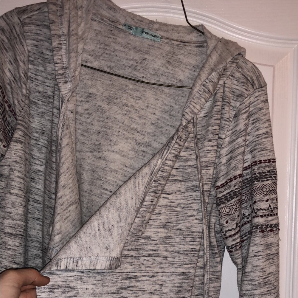 Hooded Maurice’s cardigan